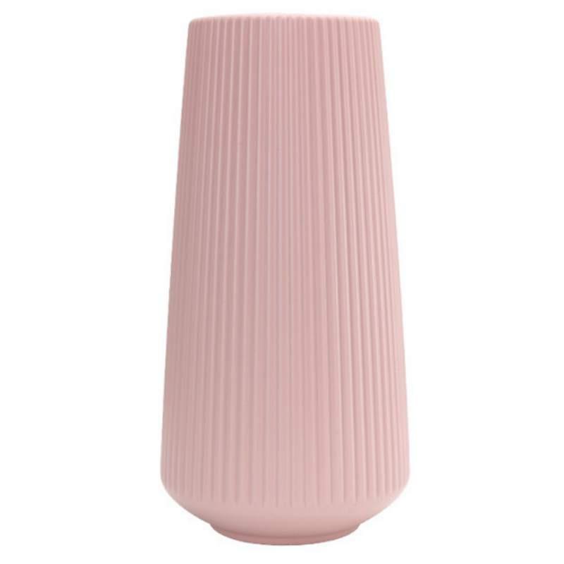 INS Plastic Vase Simple Vase Flower Arrangement Container Storage Bottle for Flowers Living Room Modern Home Decor