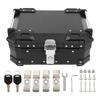 Motorcycle Luggage Box with Removable Base and Liner 28L Large Capacity Shockproof Replacement for