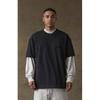 Fear of God Essentials Короткий рукав SS21 с логотипом, унисекс, черный FOG-SS21-629