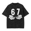 Men T-Shirt 67 Meme Funny Six Seven Christmas 6-7 Meme Santa 6 7 T-Shirts Harajuku Summer Tee Shirt Streetwear Print Casual Tops