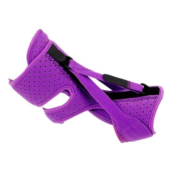 Ночная шина при подошвенном фасциите, регулируемый дорсифлексионный бандаж для стопы с 3 ремнями и пеной с эффектом памяти для облегчения боли, двусторонний бандаж для стопы при боли в пятке