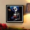 5D DIY Diamond Painting Decorative Skeleton Love Full Round Drill Scenery Diamond Embroidery Cross Stitch Kits Home Decor Gift