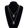 Exaggerated Rhinestone Necklace Irregular Women's Fashion Jewelry Luxury Necklace Bracelet  Gift