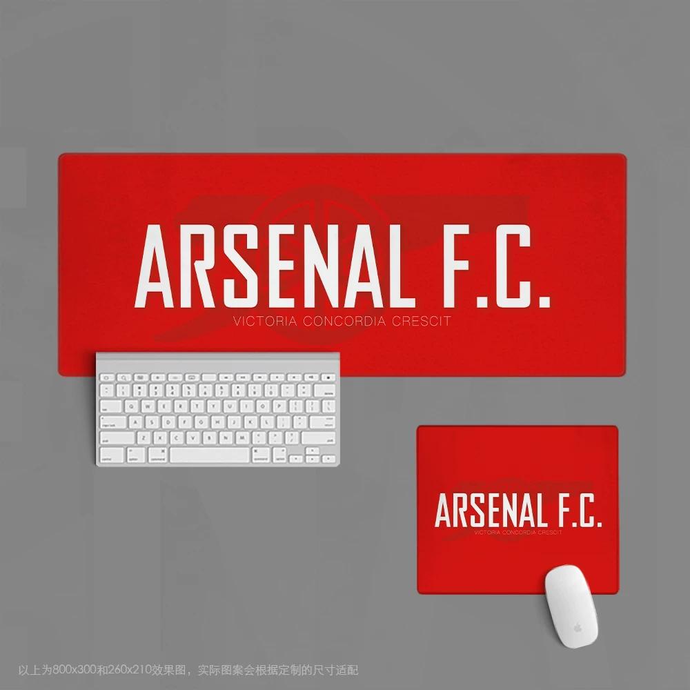 High quality leather non-slip mouse pad oversized office keyboard pad book table mat football fan supplies gift premier league arsenal gunner henry