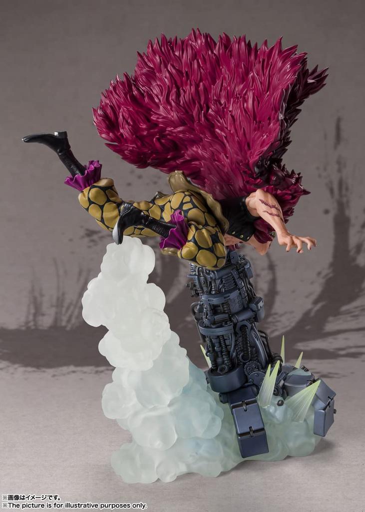 TAMASHII NATIONS Figuarts ZERO Яростный ONE PIECE Юстас Кид Три Онигасимы Монстр Приблизительно 355 мм Раскрашенная Полная Фигурка [Супер Битва]