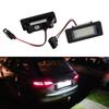 Светодиодная лампа подсветки номерного знака Canbus без ошибок для Volkswagen VW Golf Jetta Passat Sharan Touareg Touran Panamera