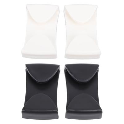 2 шт. Клипсы для горнолыжной маски Силиконовые присоски Клипса для козырька горнолыжного шлема Фиксатор шлема Зажим для горнолыжного шлема Легко устанавливается Зимние спортивные очки Фиксатор