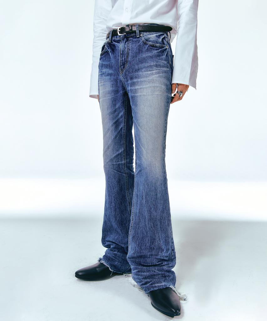 LANARCHIVE [0077] Джинсы Freyline Bootcut - Синие