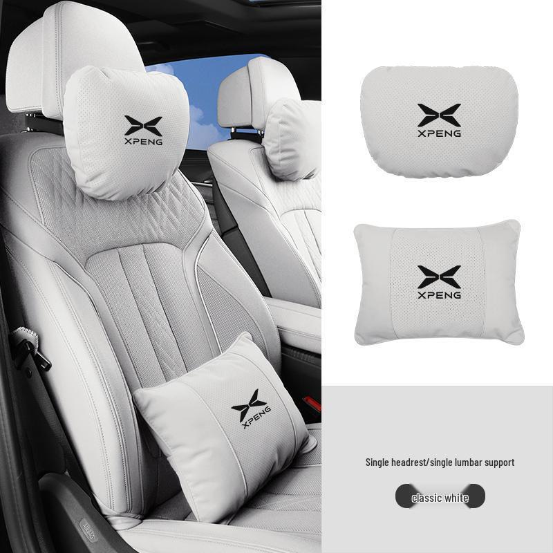 XPeng P7 Headrest & Lumbar Support, P5/G3/i G9 Neck Pillow: Maybach Style.