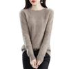 Spring Autumn O-neck Knitted Pullovers Shirt Womens Sweaters Loose Bottoming Shirt Cashmere Fashion Soft Jumper Top