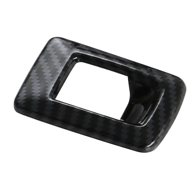 For BMW 5 Series 2024 2025 Car Accessories Carbon Fiber Style Tail door cover Switch Button Control Panel Cover Trim Bezel