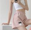 Women's Shorts  Summer High Waisted Sports Shorts Loose Bottoms Female Casual Elastic Waist Pants Solid Color Homewear