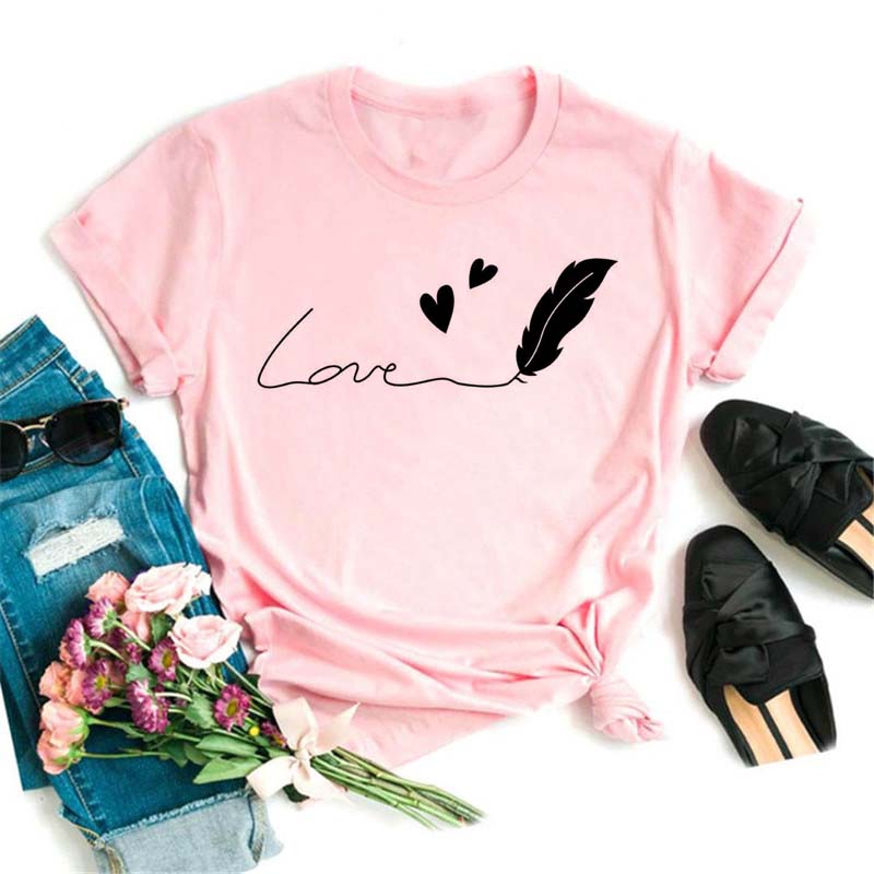 Модная женская футболка с забавным принтом бабочки и пера, футболка, летние топы с коротким рукавом, футболка, женские футболки с перьями