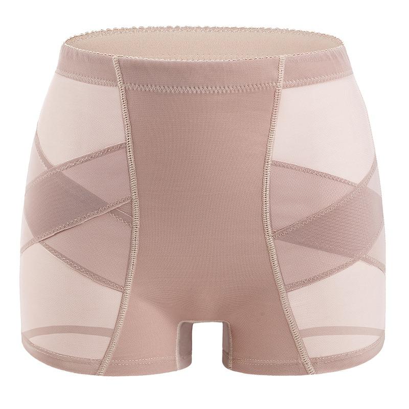 Трусики-шейпер с завышенной талией и большой накладной попой, женские утягивающие шорты для подтяжки ягодиц с подкладками пуш-ап, корректирующее белье для бедер