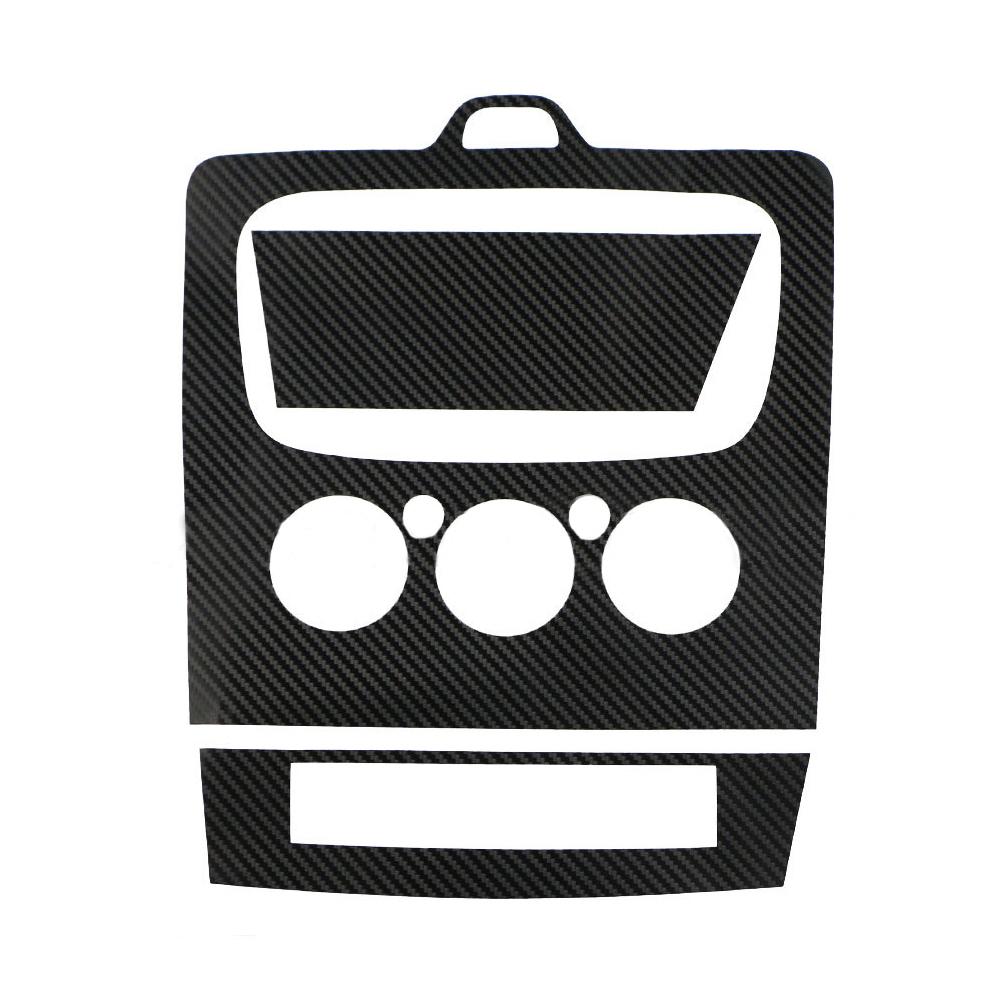 Защитная наклейка на консоль автомобиля из углеродного волокна для Ford Focus 2 MK2 2009 - 2012 Автомобильные аксессуары