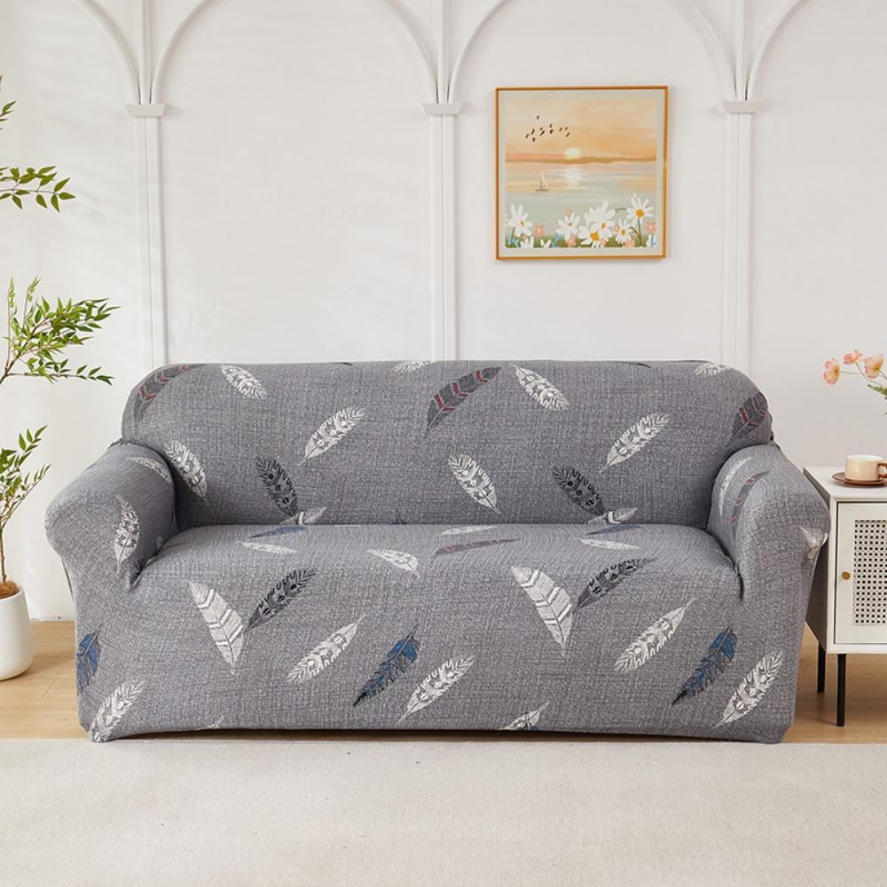 Эластичный диванный чехол с принтом Универсальный тянущийся протектор для дивана Защитник мебели