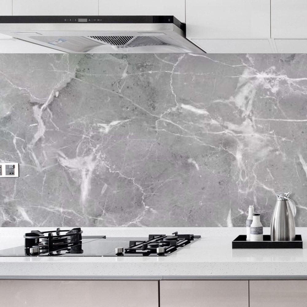 Маслостойкие наклейки на кухонную столешницу Водонепроницаемая пленка для ремонта плиты Новые обои для плитки