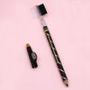 Eyebrow Filler Three-dimensional Effect Stylish Good Color Rendering Eye Liner Pen with Sharpener and Brow Comb Brush for Women