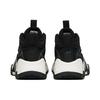 New Anta Basketball Collection Wear Resistant Slip Resistant Mid Top Basketball Shoes Men's Black White 112141623-2