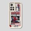 Мягкий чехол Marvel Человек-Паук для Redmi Note 11s 12s 13 14 Pro Plus 10 11 12 Pro