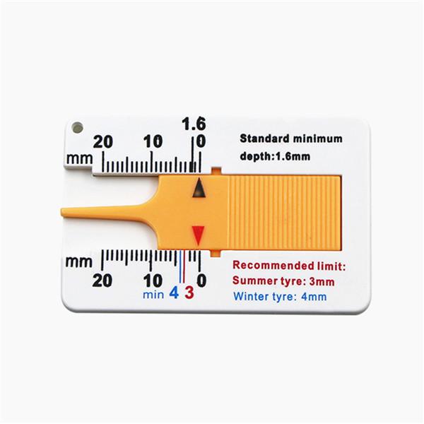 Auto Car Tyre Tread Depthometer Gauge Caliper Motorcycle Trailer Tire Wheel Measure Repair Tool