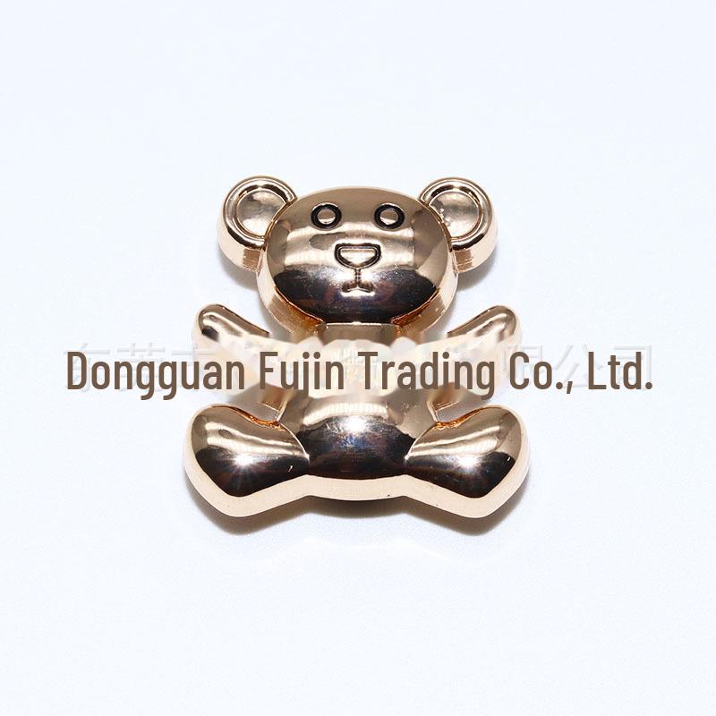 2024 Золотая металлическая пряжка для обуви в виде цветка Аксессуары для DIY и торговых центров