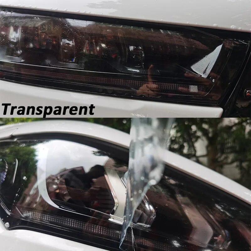 Для Toyota Corolla Cross M20E-2023 фар автомобиля, передняя лампа, оттенок, черная защитная пленка, прозрачная защитная наклейка