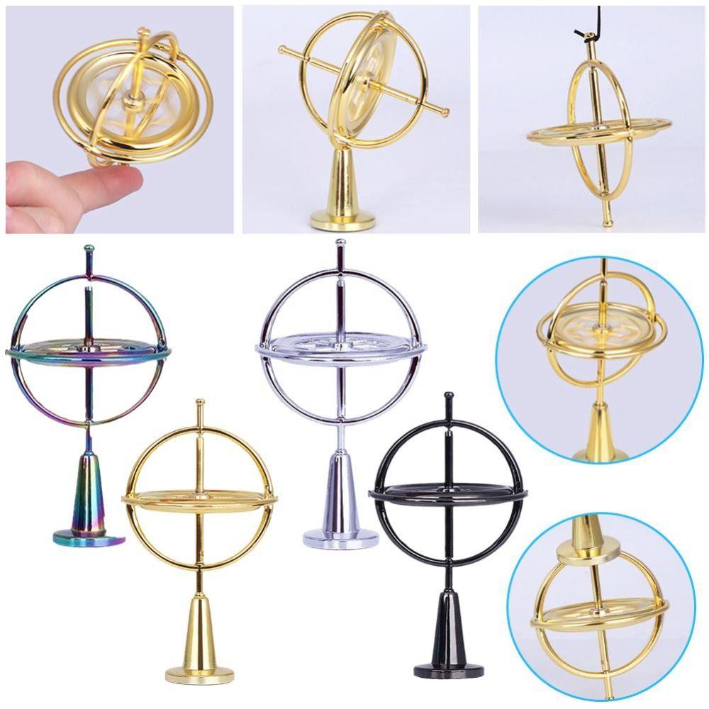 Fidget Toys Self-balancing Gyroscope Finger Gyroscope Fingertip Rotating Toy Antistress Gyroscope