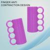 Силиконовый эспандер для пальцев, 4 пальца, эргономичный массажер для рук, тренажер для силы хвата