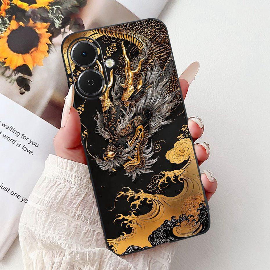 Fashion Painting Case For Tecno Spark Go 2 2025 Soft Silicone TPU Phone Cases For Tecno Spark Go2 KM4 Covers Bumpers