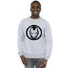 Marvel Mens Iron Man Chest Logo Sweatshirt