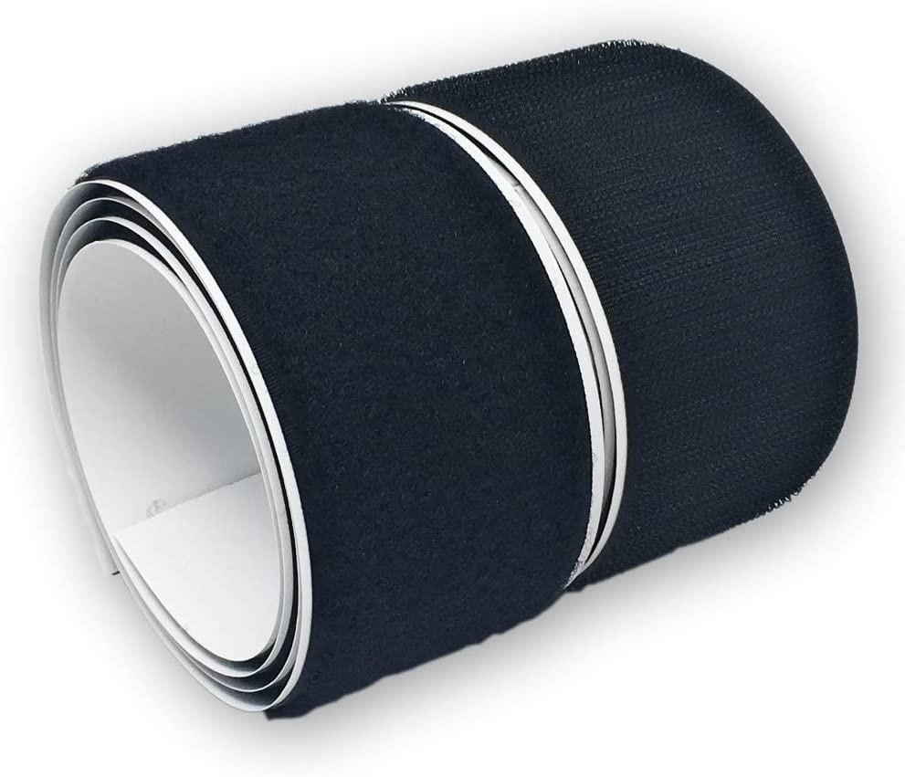 (SU)Лента-липучка с липкой подложкой, двусторонние полоски 100*5 см