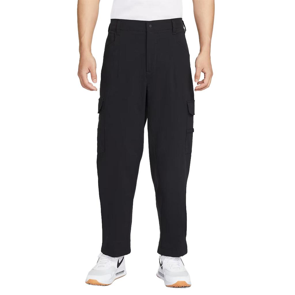 Nike Спортивные тканые брюки прямого кроя черные мужские IB0659-010
