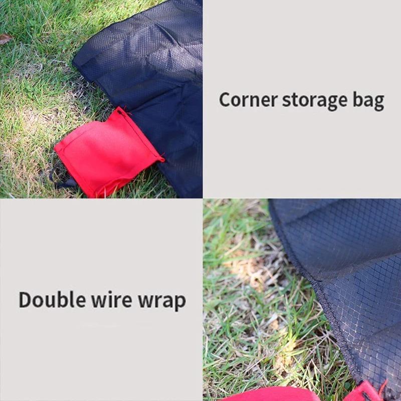 Outdoor Camping Picnic Mat Ultra-thin Moisture Resistant Waterproof Sandproof Mat Ultra Lightweight Foldable Portable Mat
