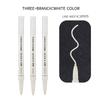 Artist Painting Illustration Metallic Crafts Markers Pens 3pcs Gold Silver White Large Capacity Acrylic Markers Highlighter Set