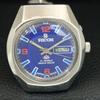 RICOH R31 AUTOMATIC VINTAGE JAPAN MENS BLUE COLOR DIAL WATCH a707616-1