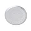 KASHIBAKER 9-inch Aluminum Pizza Pan/Plate, 226mm Inner Diameter X 15mm Height, Perforated, High Heat Conductivity, for Commercial Use