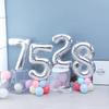 16 Inch Digital Balloon Aluminum Foil Helium Balloon Birthday Party Decoration Children Adult Wedding Balloons