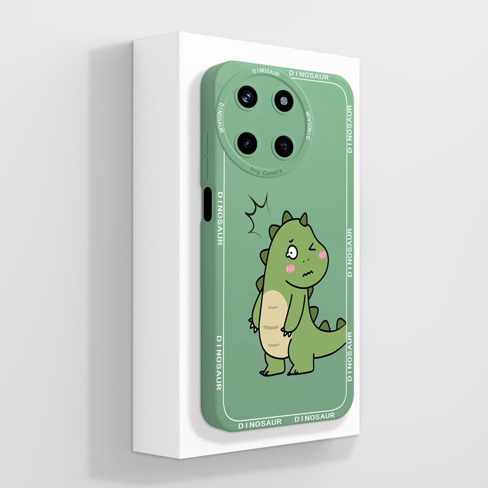 For OPPO Realme 11 4G 5G Case Aesthetic Full Coverage Anti Choc Bumper Soft Liquid Silicone Phone Shell For Realme11X Funda Capa