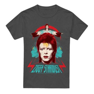 David Bowie Футболка унисекс для взрослых Ziggy Heads