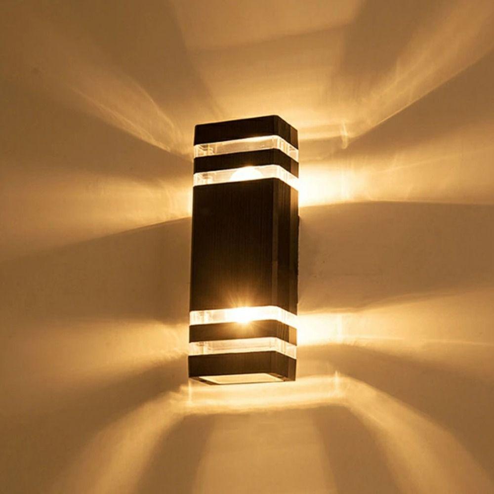 Waterproof LED Wall Lamp IP65 Garden Light Simple Facade Lighting Lamp  Sconce