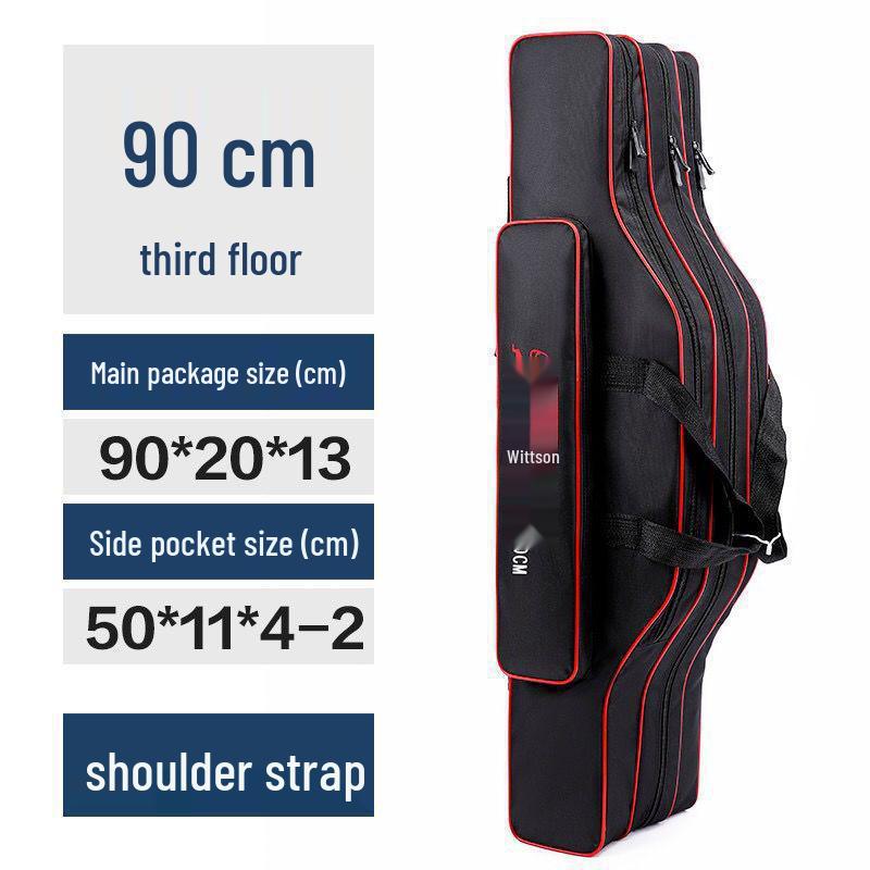 Многофункциональный водонепроницаемый рюкзак для хранения рыболовных снастей и удилищ