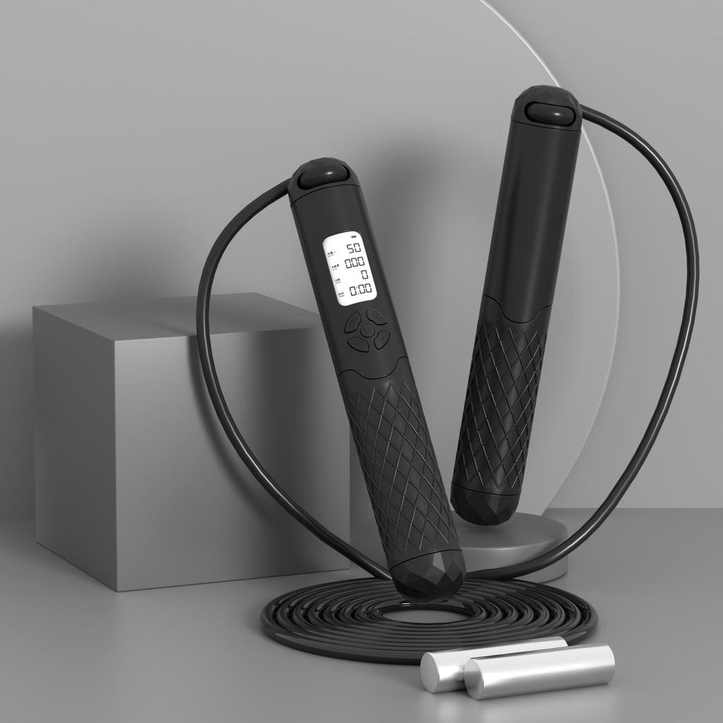 Умная беспроводная утяжеленная скакалка со счетчиком для детей и взрослых