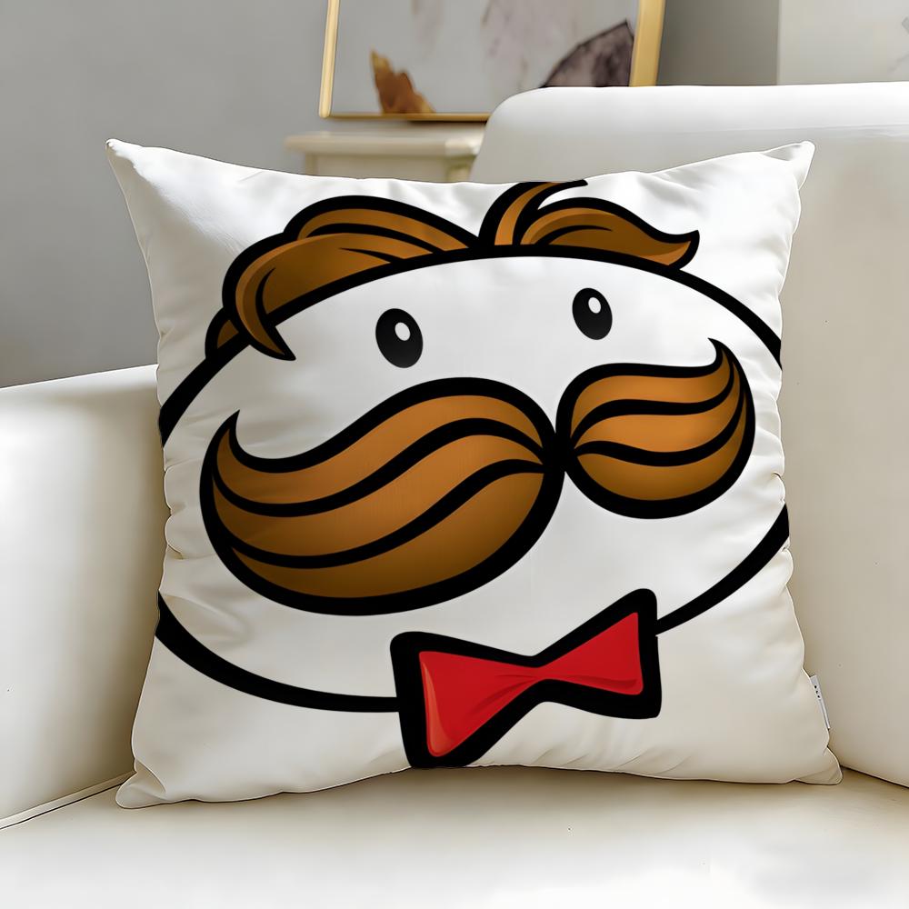 Классический бренд снеков Pringles Наволочка Мягкая и Легко стирающаяся – Универсальная для Дивана, Кровати, Путешествий и Офиса