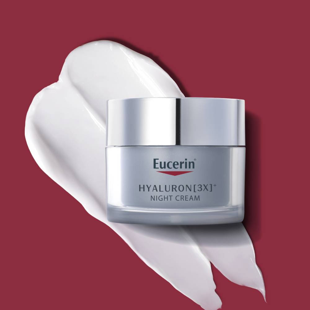 [Eucerin] Hyaluron 3X Night Cream Triple Pack (3x50ml)