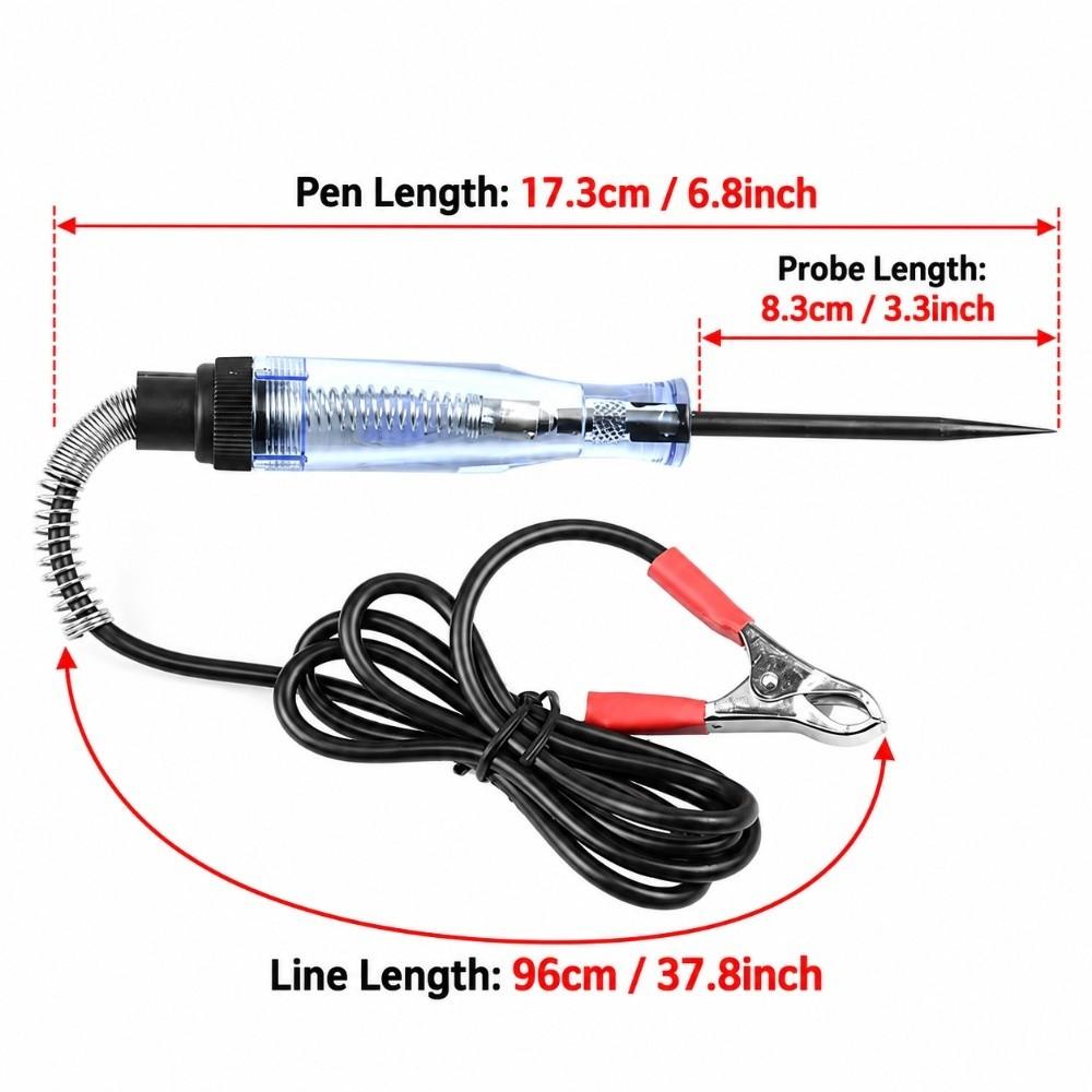6V-24V DC Circuit Test Pen Automotive Circuit Tester for Car Motorcycle and Small Engines