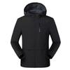 Spring and Autumn Men's Jacket Jacket Men's Solid Color Outdoor Hooded Jacket Men's