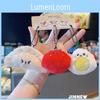 Delightful Plush Dumpling Keychain With Variety Of Colors Beef Shrimp Tomato Pork
