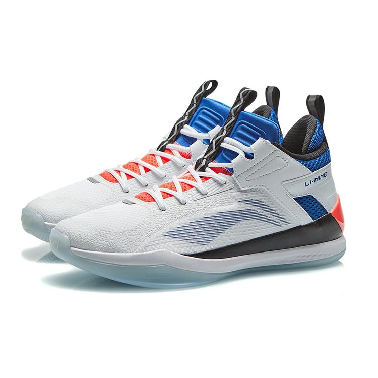 Li Ning Raid Way Of Wade Текстиль, ТПУ Амортизация отскока Устойчивые к истиранию Нескользящие Низкие Баскетбольные кроссовки ABAR115-2