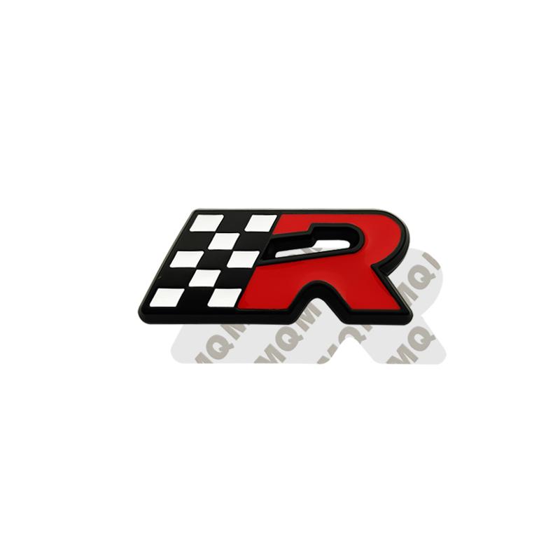 kyzh6 Car Accessories Metal Grille Emblem Rear Trunk Body Badge Sticker For Seat IBIZA Leon R Cupra Exeo Mii Tarraco Toledo Altea